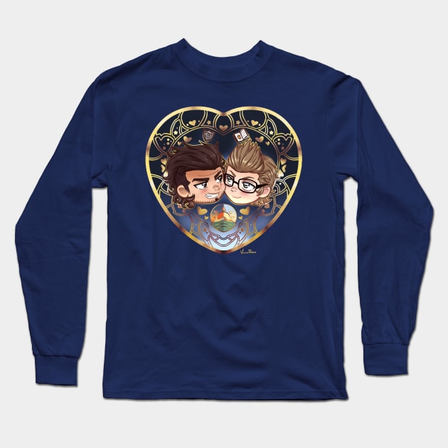 Gladnis OTP Love Long Sleeve T-Shirt by Vinniedraws